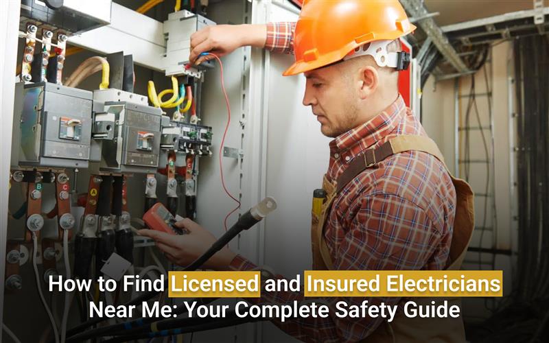 How to Find Licensed and Insured Electricians Near Me
