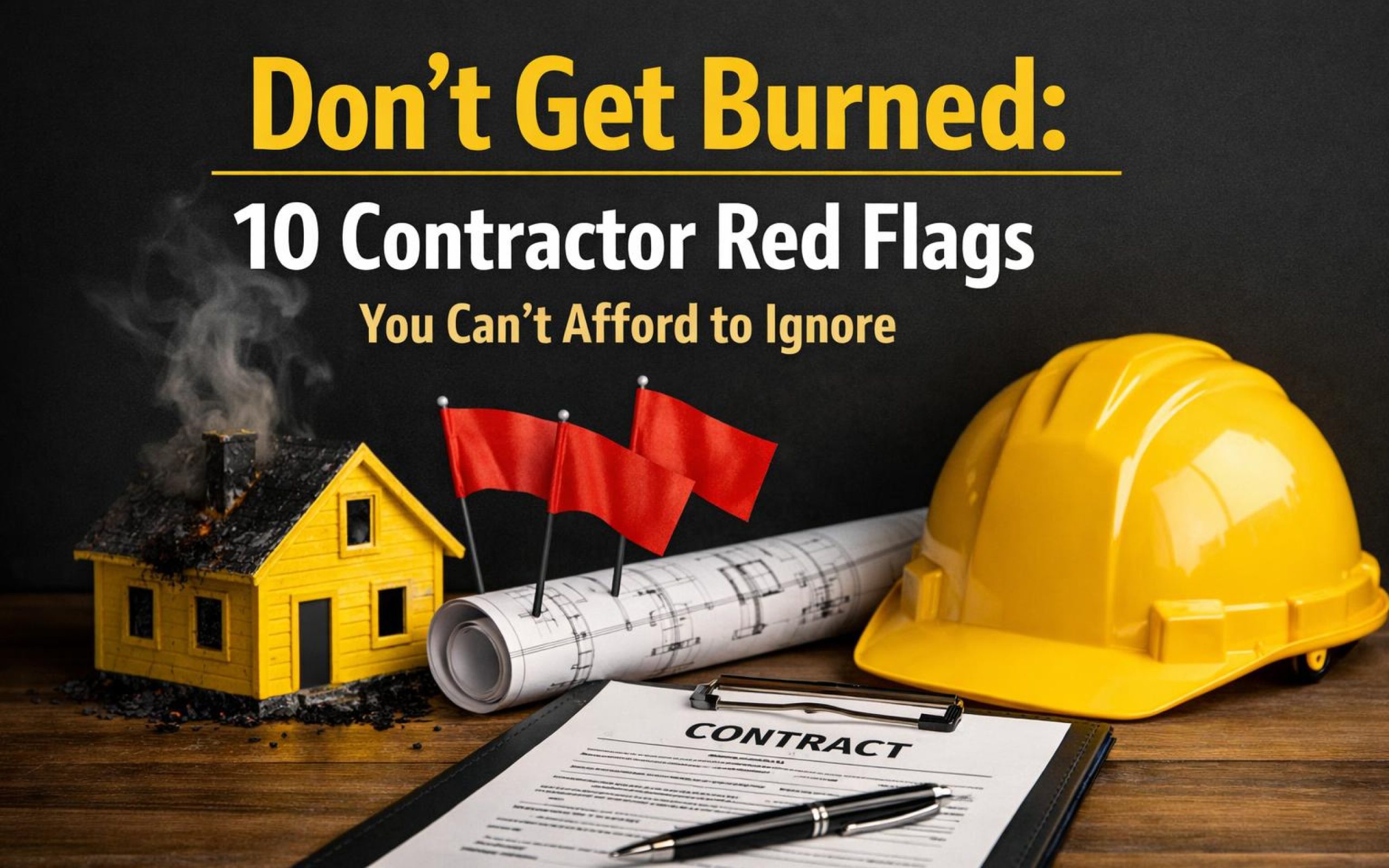 Don’t Get Burned: 10 Contractor Red Flags You Can't Afford to Ignore